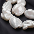 Natural Mother of Pearl Baroque Pearls