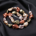 Multicolor Baroque Natural Mother-of-Pearl Beads
