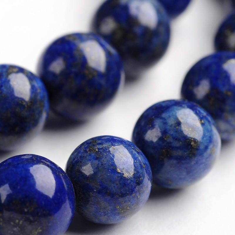 Lapis Lazuli - Beads 4 - 6 - 8 - 10 mm. - Strand 38 cm