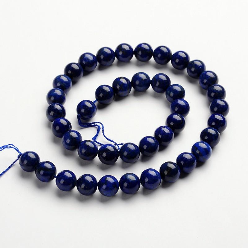 Lapis Lazuli - Beads 4 - 6 - 8 - 10 mm. - Strand 38 cm