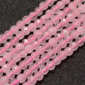 Natural Rose Quartz — Faceted Beads 2/3mm | Strand ~39 cm