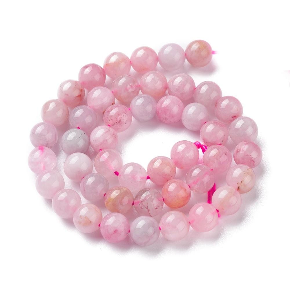 Shimmering Rose Quartz — 8mm Round Beads | Strand ~38 cm