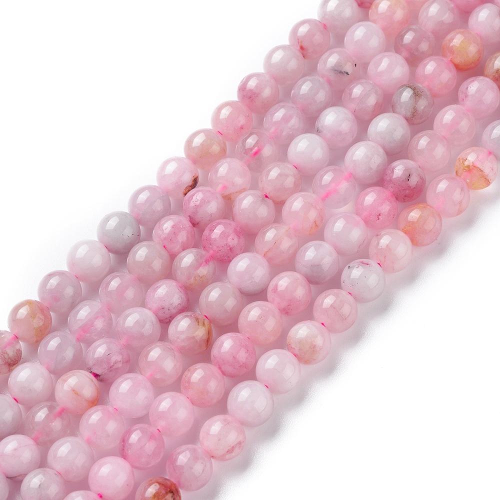 Shimmering Rose Quartz — 8mm Round Beads | Strand ~38 cm