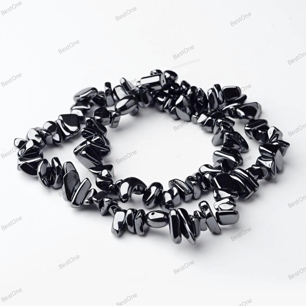 Hematite — Chips 5/8mm | Strand ~40 cm
