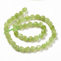 Quartz — Faceted Beads 8mm | Marine Blue, Steel Blue, Plum, Sandy Brown, Yellow Green