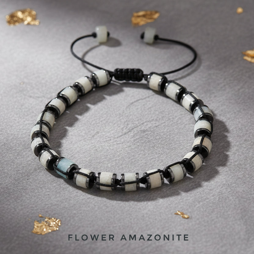 Bracciali Regolabili di Pietre Naturali — Rondelle 6mm | 15-22 cm