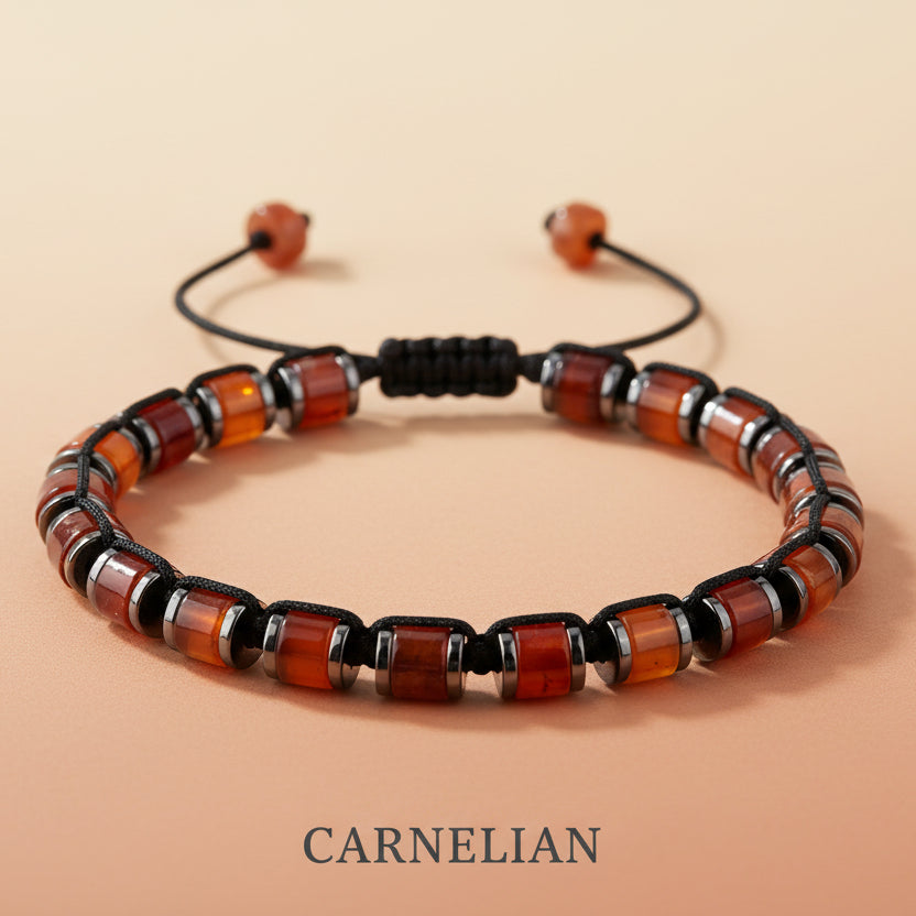 Bracciali Regolabili di Pietre Naturali — Rondelle 6mm | 15-22 cm