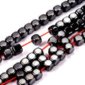 Hematite — Black Cubes 2.5/4mm | Strand ~40 cm