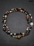Multi Natural Stone Necklace — Mixed Stones | 120 cm
