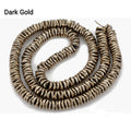 Hematite — Wavy Rondelles 6x2mm | Assorted Colors | Strand ~41 cm