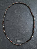 Brecciated Jasper Mala Necklace — 6/8/10mm Beads | 75 cm
