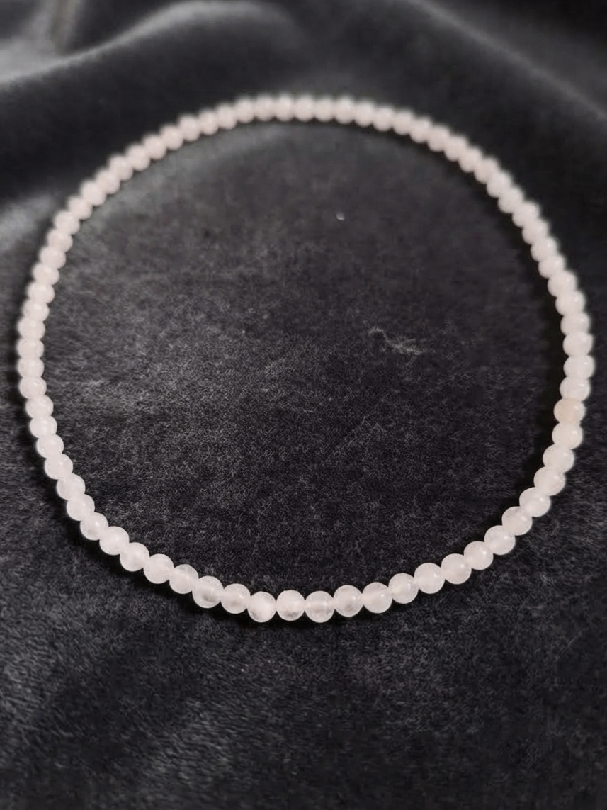 Collana di Varie Pietre — Perline Tonde 6mm | 40 o 45 cm -