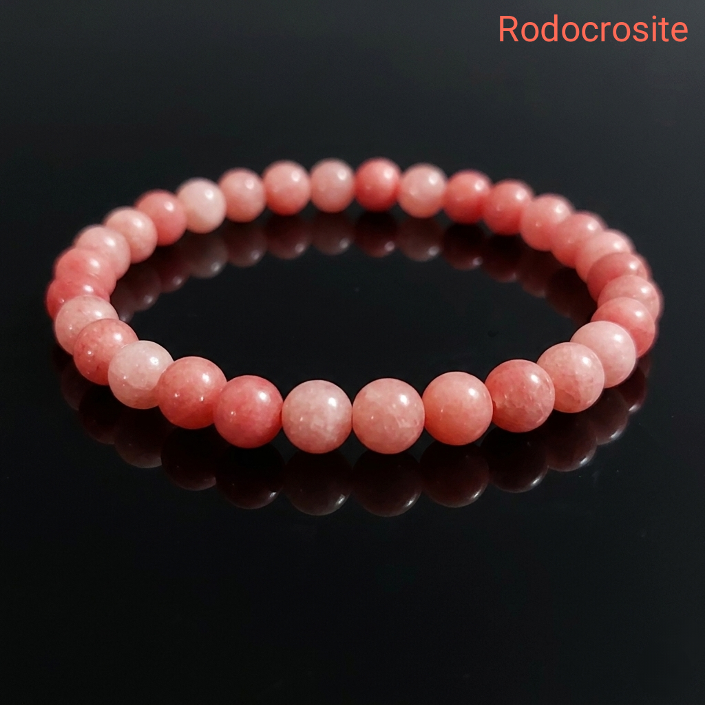Bracciale di Giada colori vari — Sfere 6mm | 18-19 cm