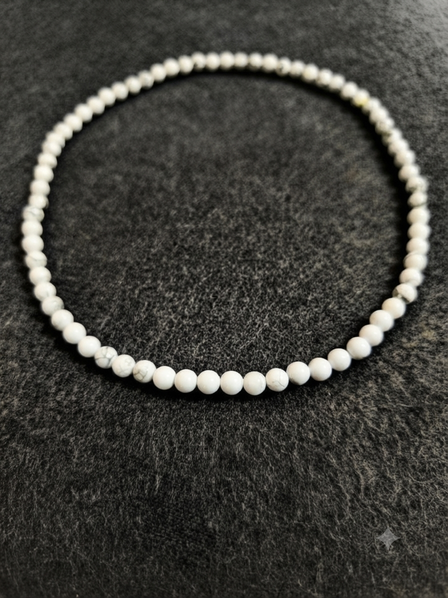 Collana di Varie Pietre — Perline Tonde 6mm | 40 o 45 cm -
