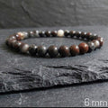 Bracciale di Diaspro Brecciato — Sfere 6/8mm | 18-22 cm
