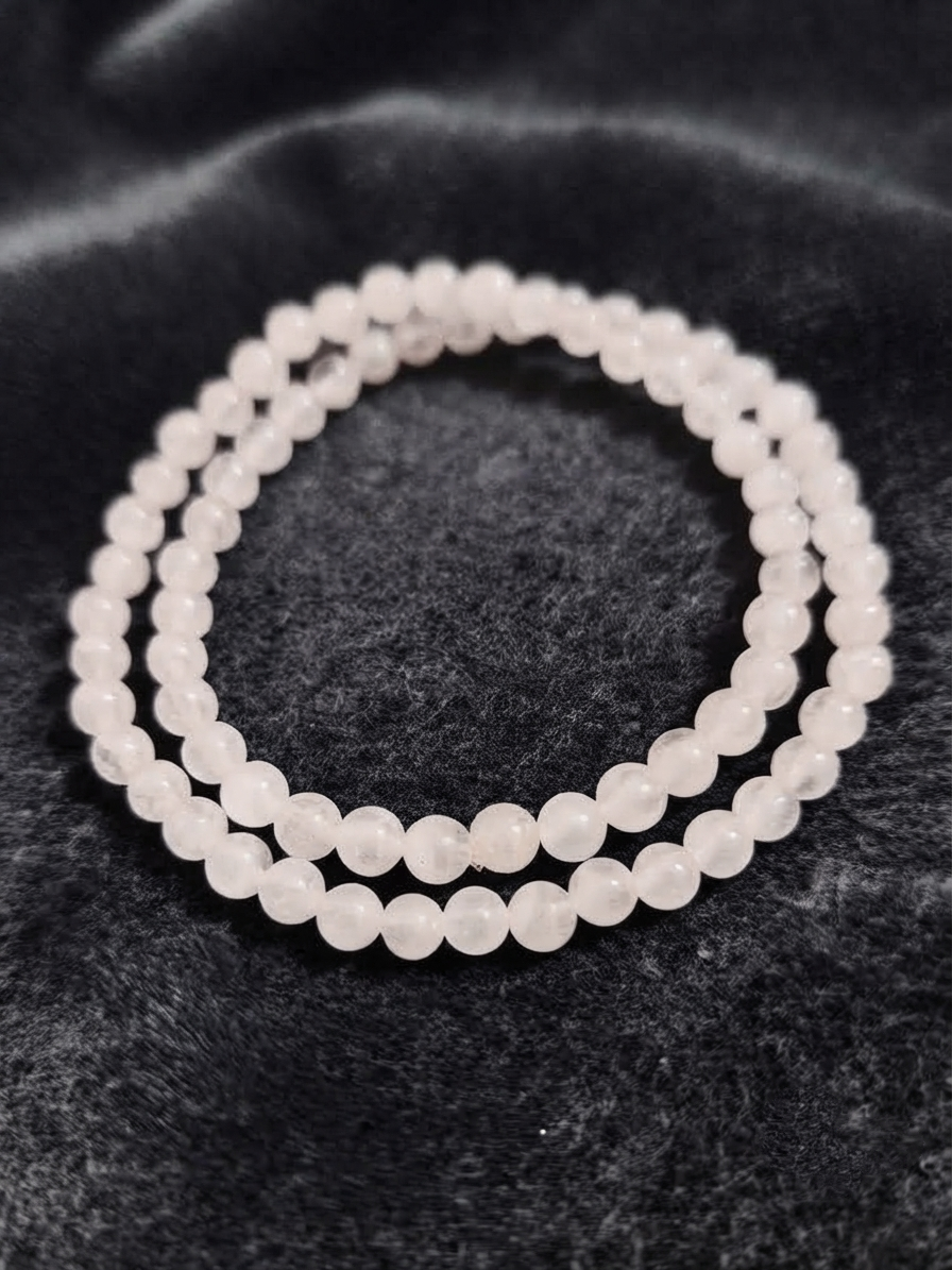 Collana di Varie Pietre — Perline Tonde 6mm | 40 o 45 cm -