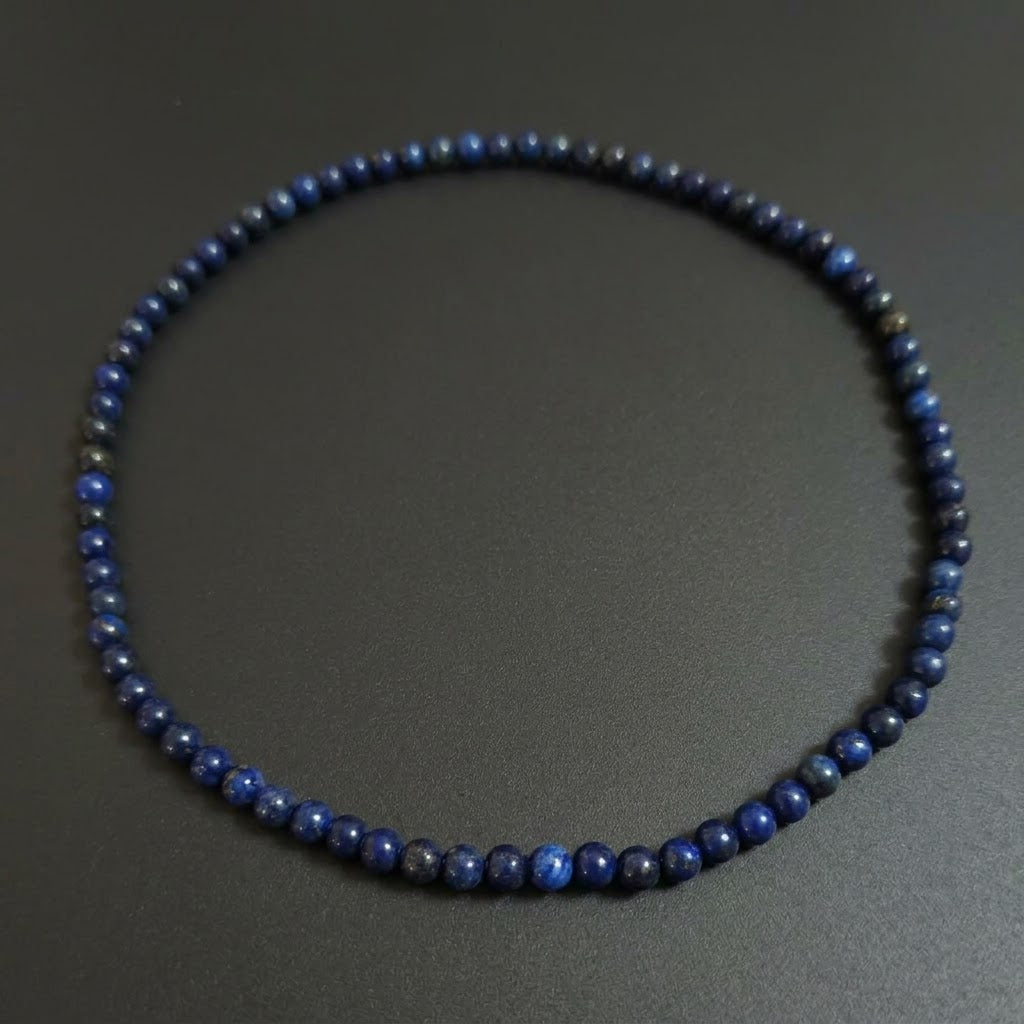 Collana di Lapislazzuli — Sfere 6mm | 40, 45 o 50 cm