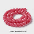 Natural Jade — Round Beads 6mm | Various Colours | Strand ~37.5 cm