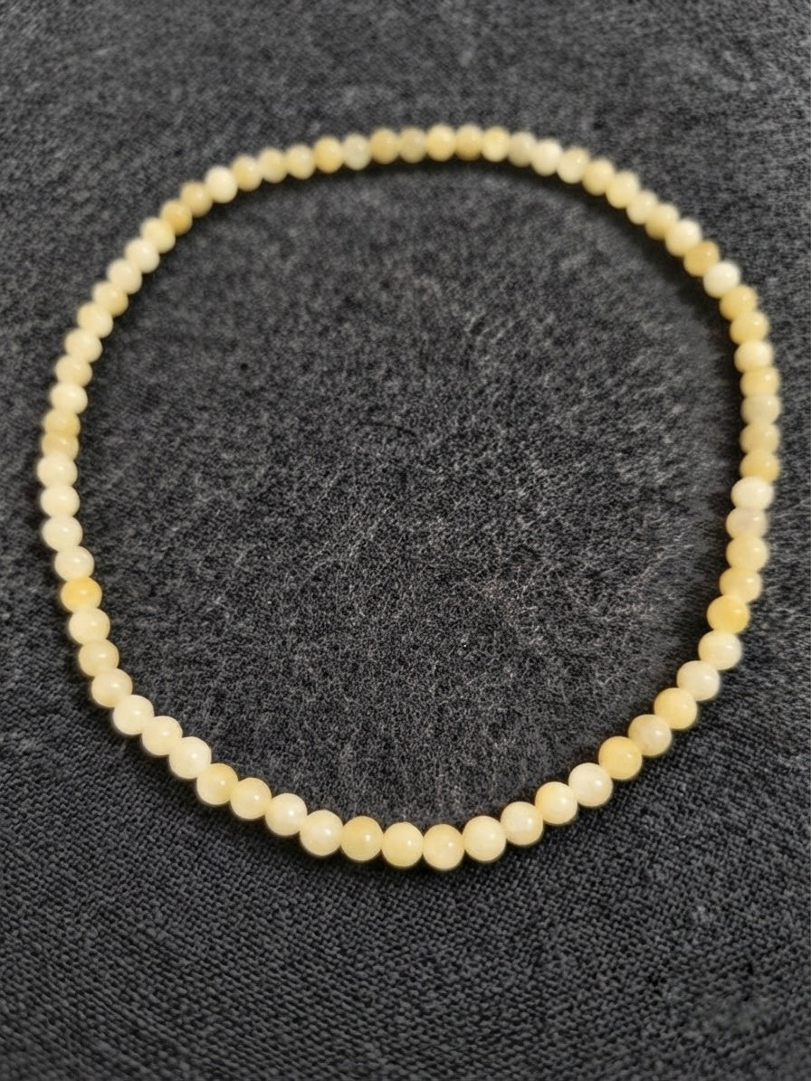 Collana di Varie Pietre — Perline Tonde 6mm | 40 o 45 cm -