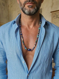 Multi Natural Stone Necklace — Mixed Stones | 75 cm