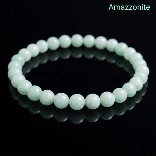 Bracciale di Giada colori vari — Sfere 6mm | 18-19 cm