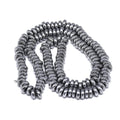 Ematite — Rondelle 6x2mm | Oro, Platino | Filo ~40 cm